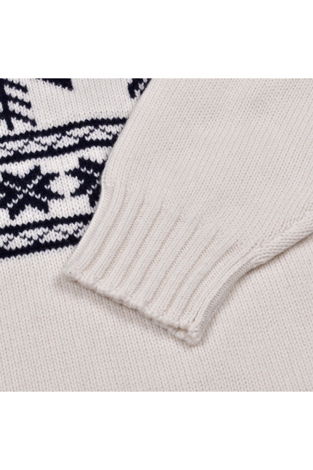 Men's Panama Navy Cashmere Turtleneck Sweater