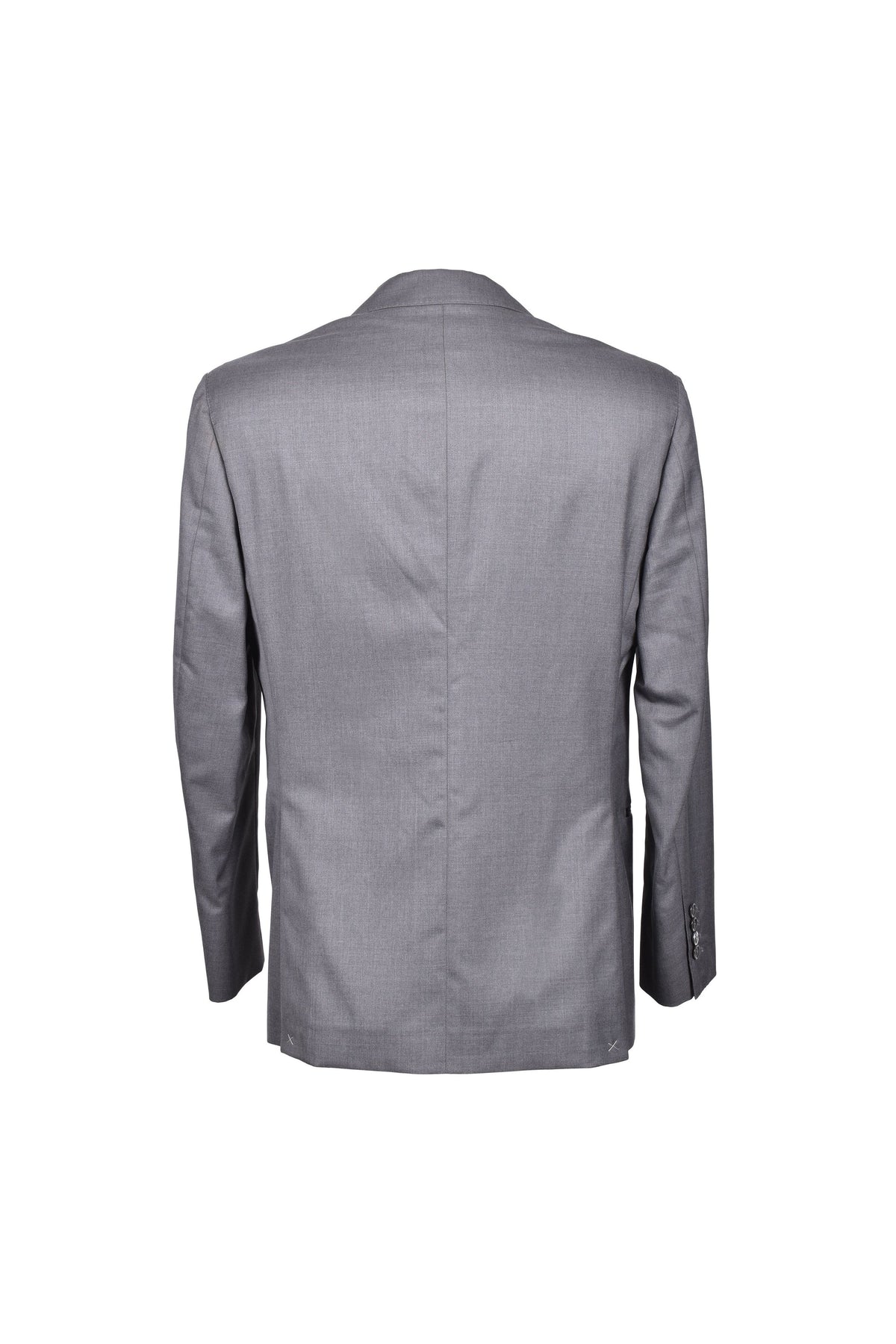 Men's Gray Wool Silk Tuxedo Blazer