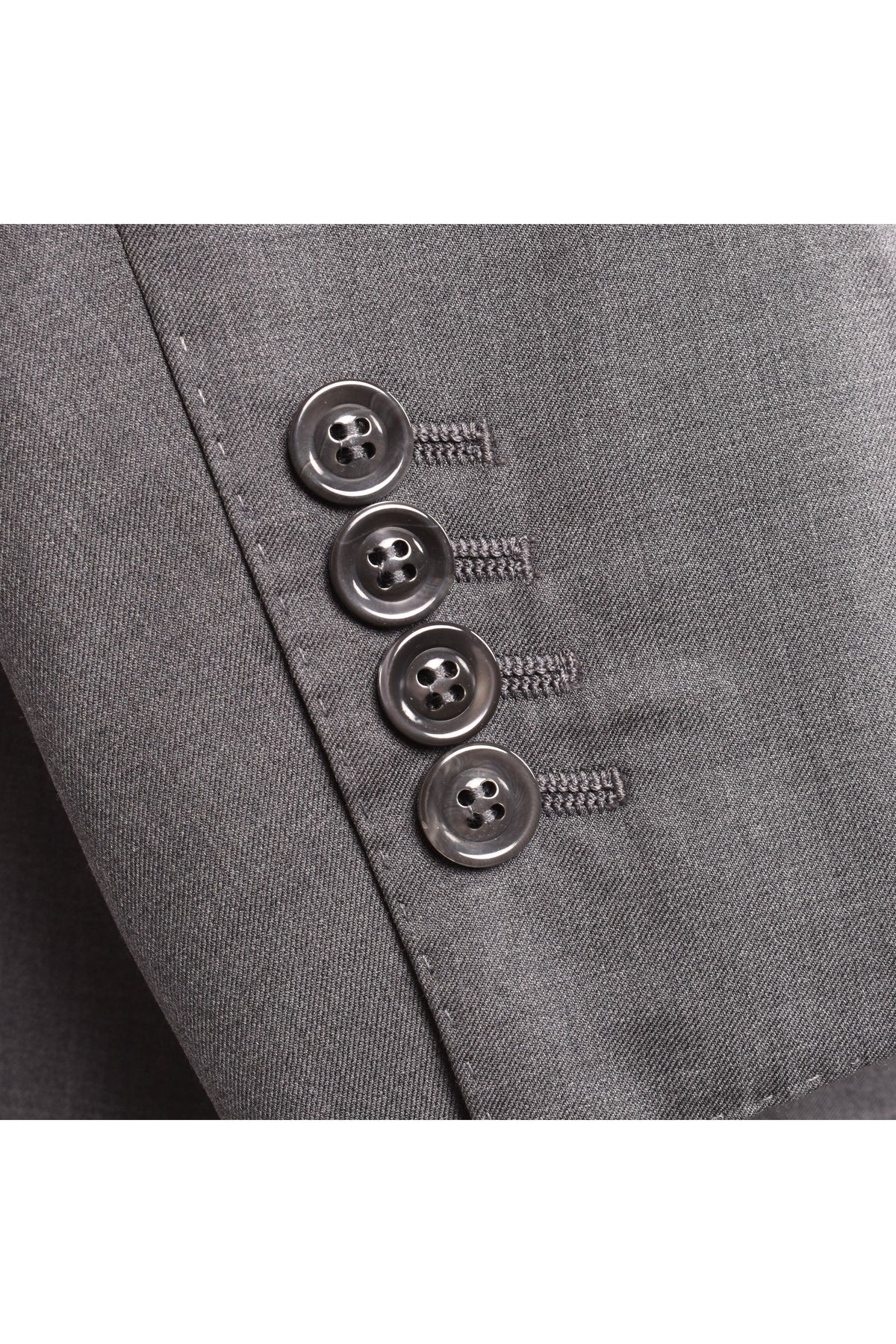 Men's Gray Wool Silk Tuxedo Blazer