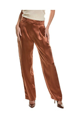 Women's Copper Wide Leg Trousers