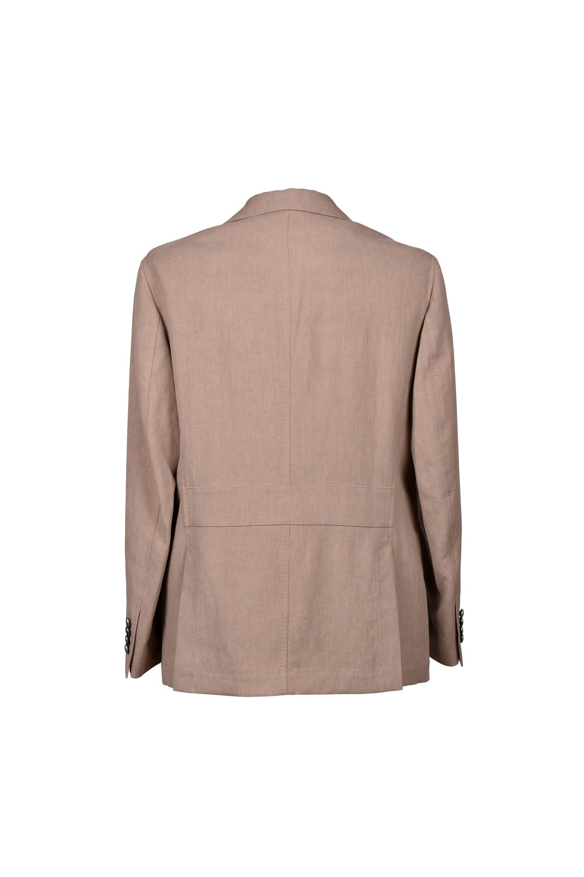 Men's Light Brown Linen Jacket