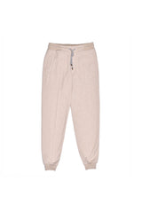 Men's Sand Wool Blend Jogger Trousers