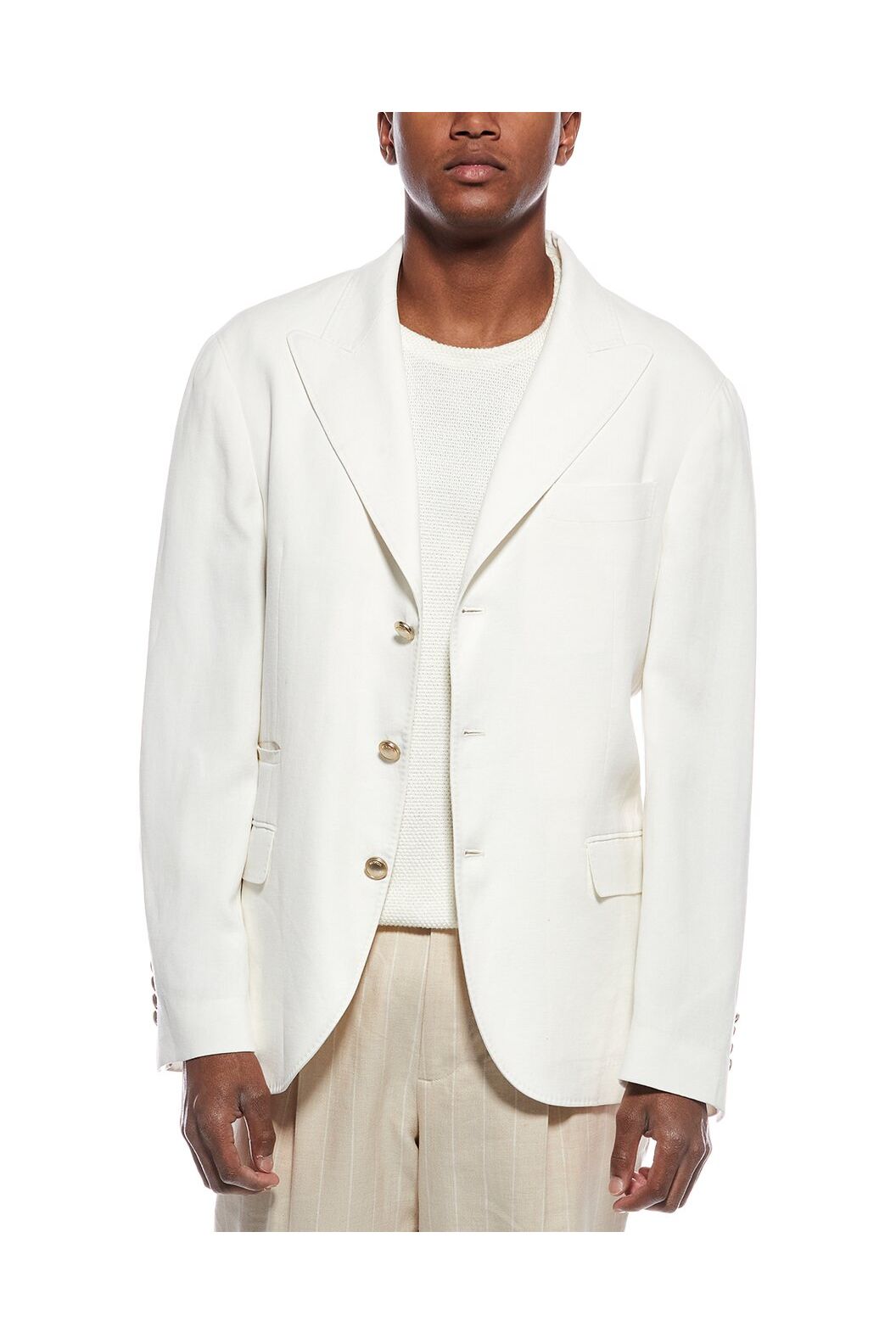 Men's Panama Linen Tailored Blazer