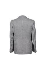 Brunello Cucinelli Men's Grey Wool Houndstooth Suit