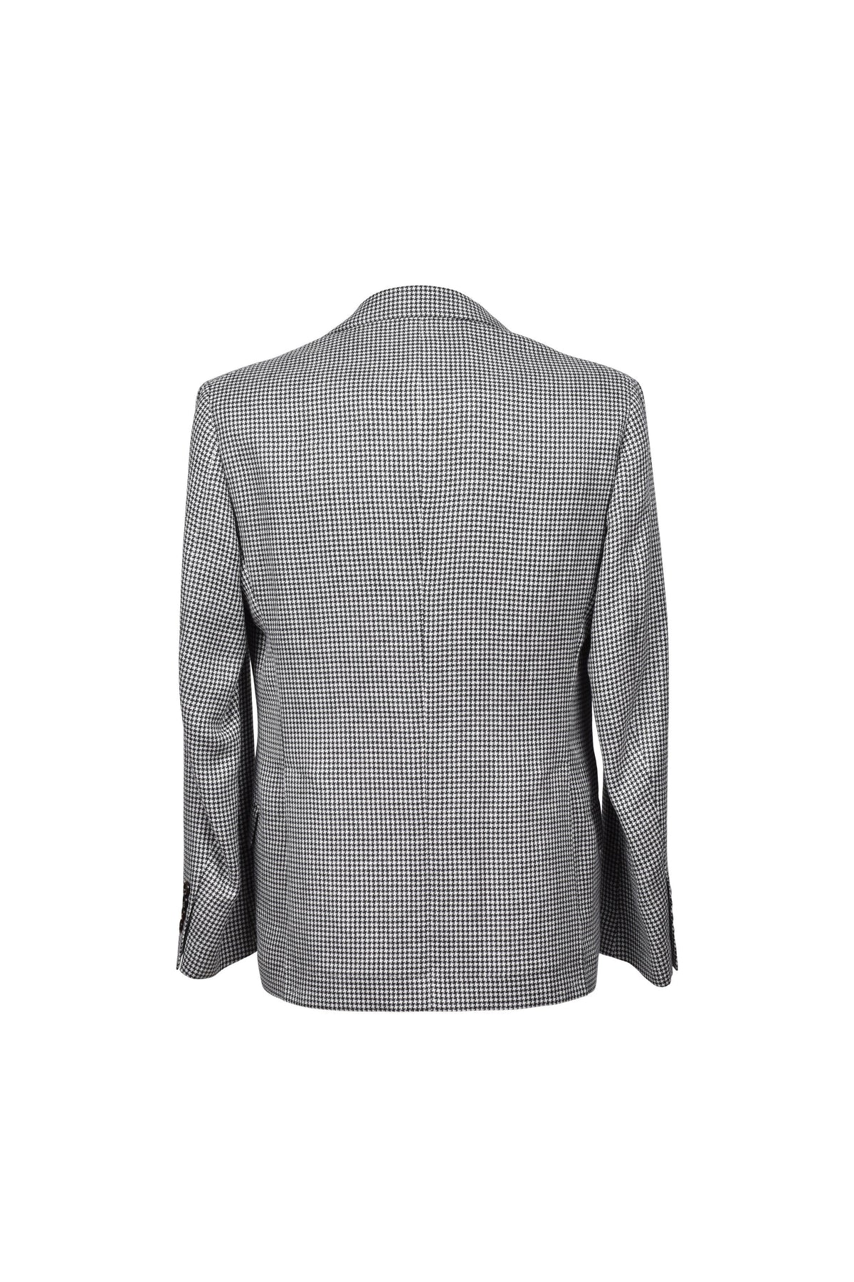 Brunello Cucinelli Men's Grey Wool Houndstooth Suit