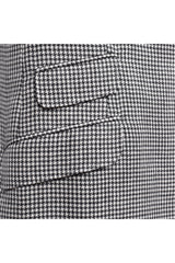 Brunello Cucinelli Men's Grey Wool Houndstooth Suit