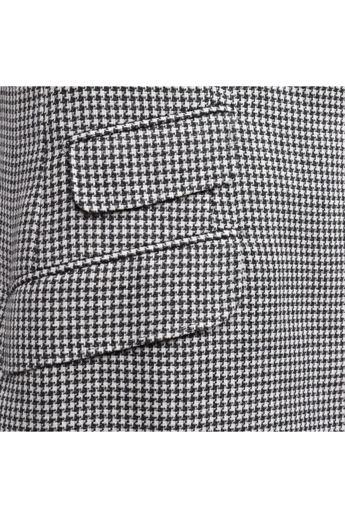 Brunello Cucinelli Men's Grey Wool Houndstooth Suit
