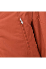 Brunello Cucinelli Men's Rust Cotton Blend Puffer Jacket