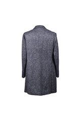 Brunello Cucinelli Men's Navy Wool Blend Blazer