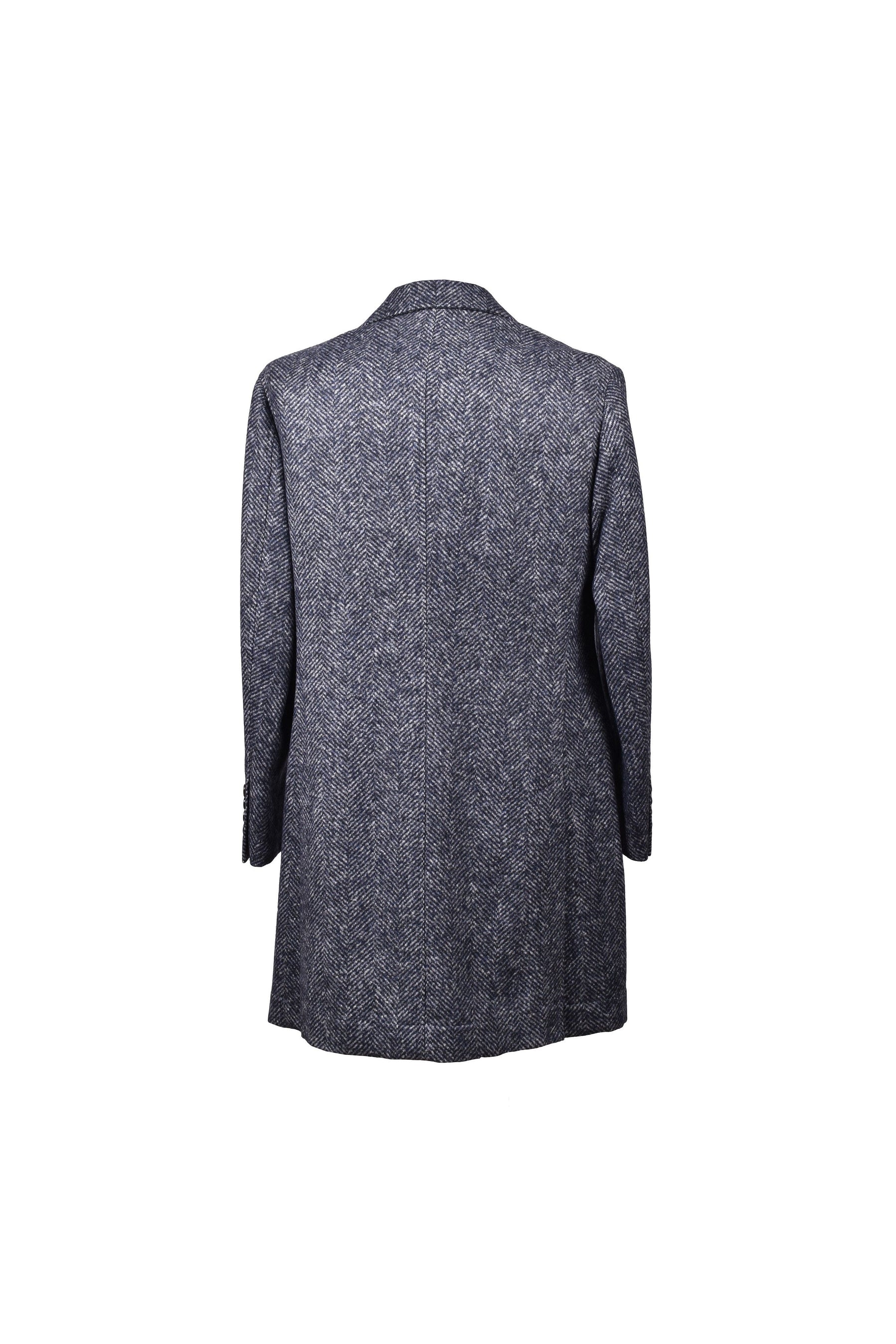 Brunello Cucinelli Men's Navy Wool Blend Blazer