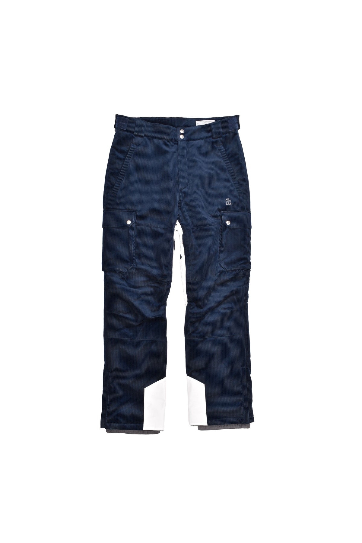 Men's Navy Corduroy Cargo Pants