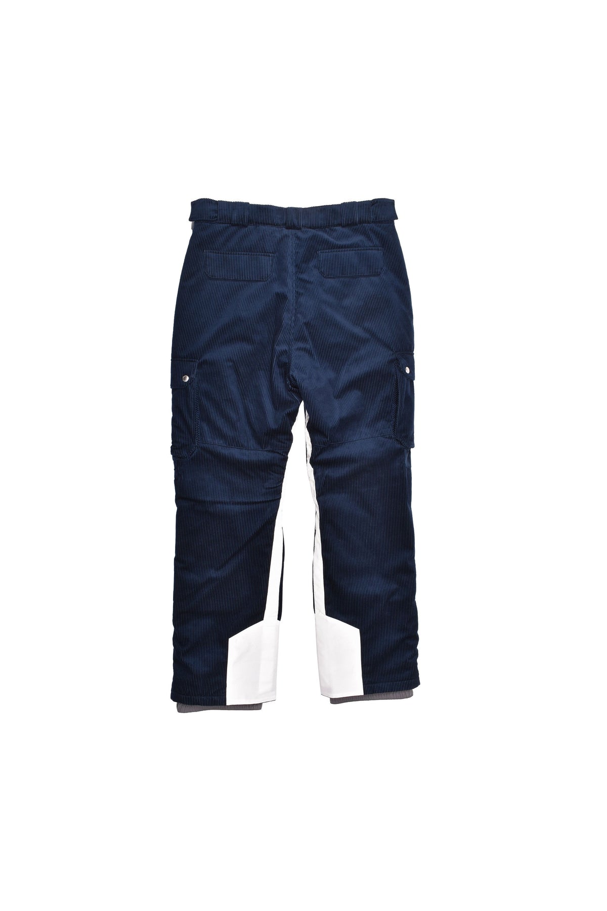 Men's Navy Corduroy Cargo Pants