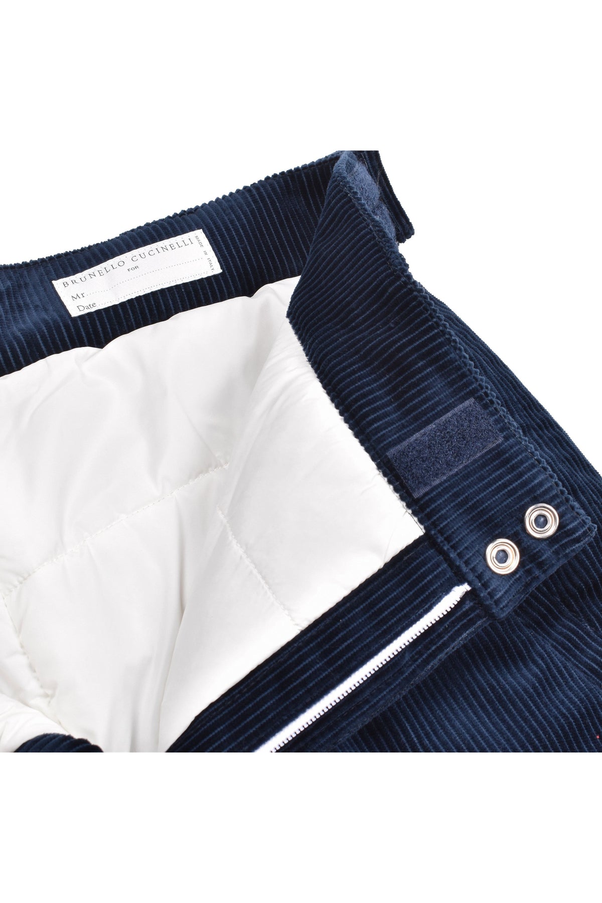 Men's Navy Corduroy Cargo Pants