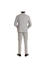 Men's Light Grey Wool Suit
