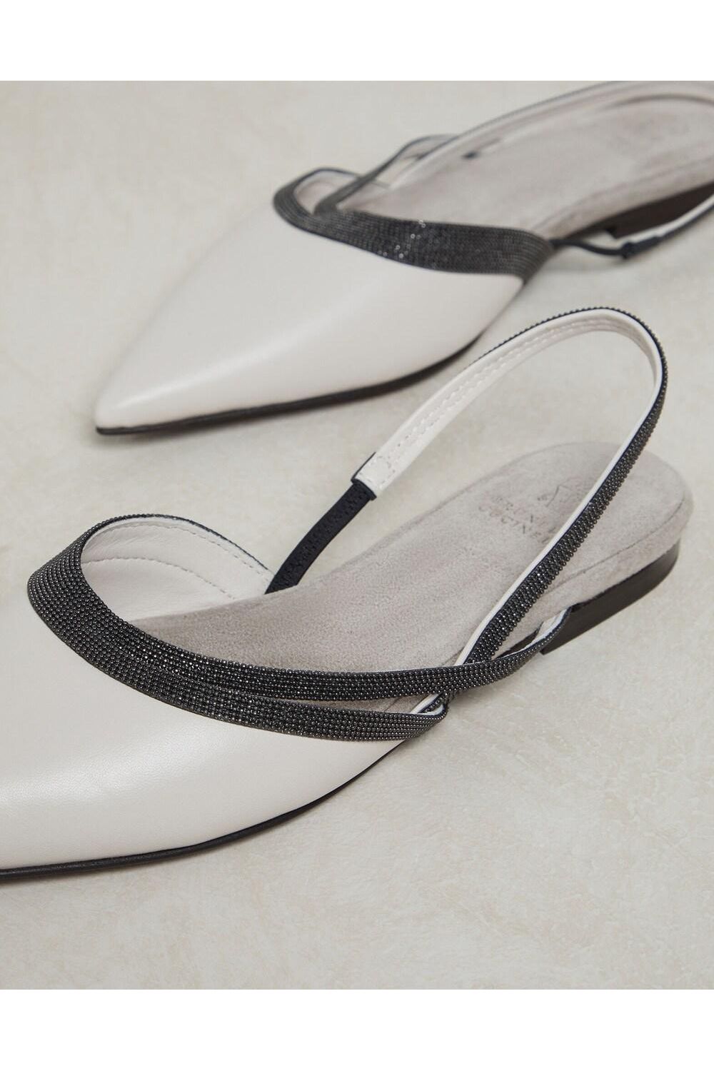 Women's New Lamb Leather Slingback Shoes