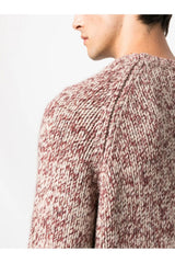 Men's Red Wool Silk Sweater