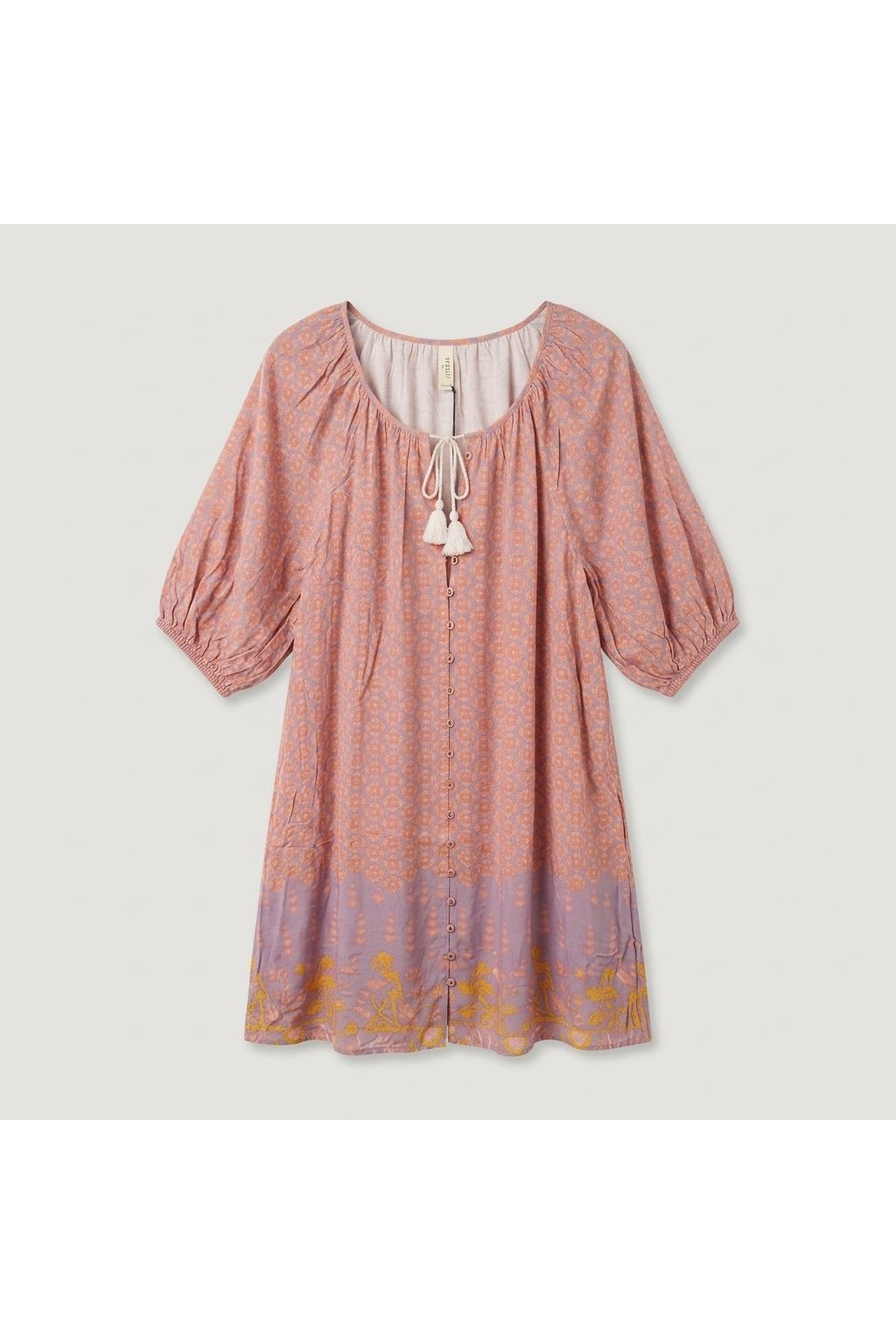 Sweet Nothings Button Through Tunic Dress