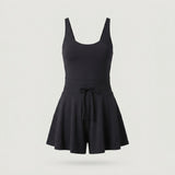 Black Flared Active Dress