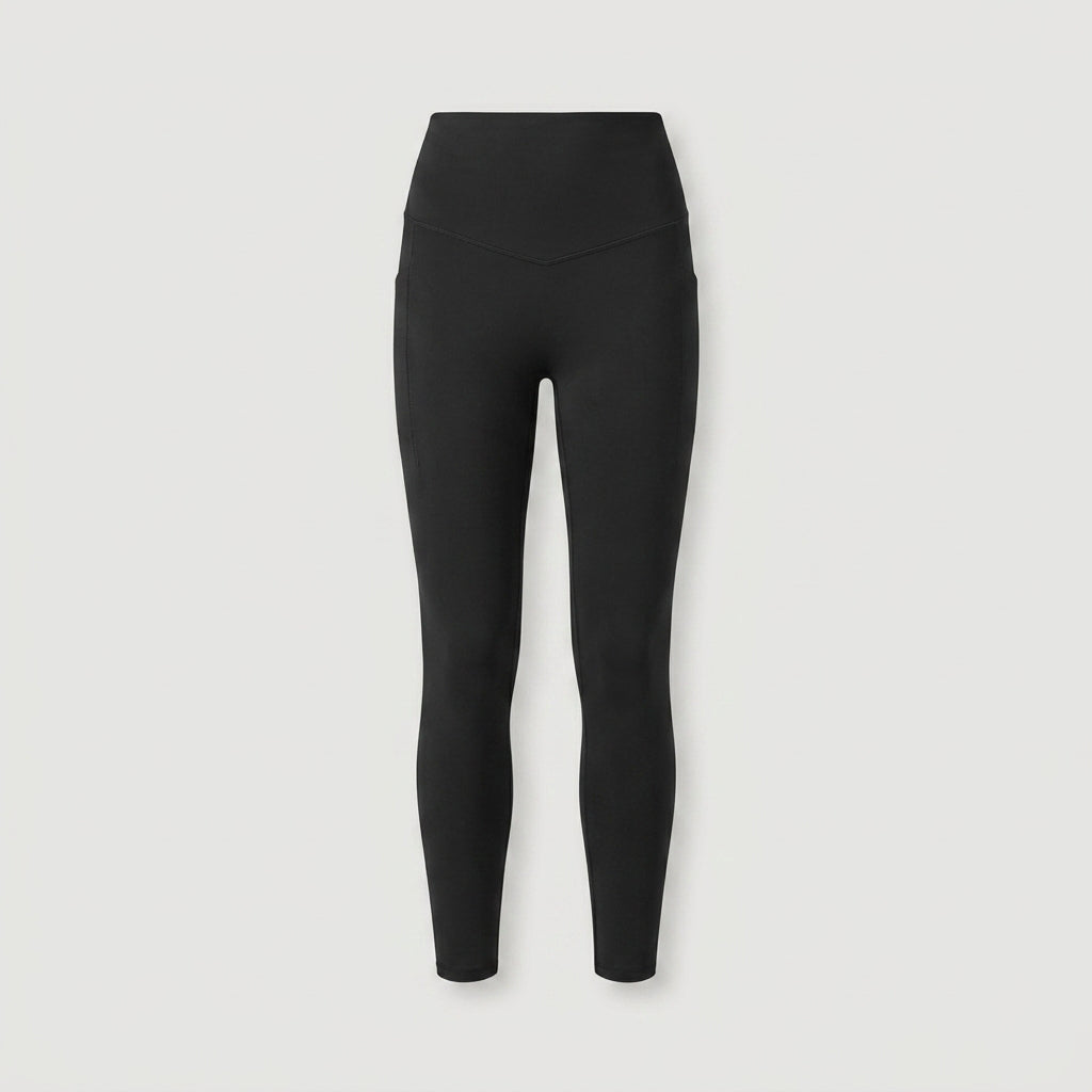 27’ Black High Waisted Pocket Legging