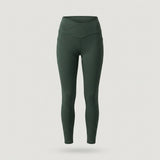 29‘ Green Crossover Pocket Legging