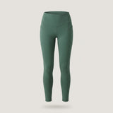 27’ Green High Waisted Pocket Legging