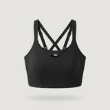 Black Keyhole Sports Bra