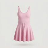 Pink Flared Active Dress