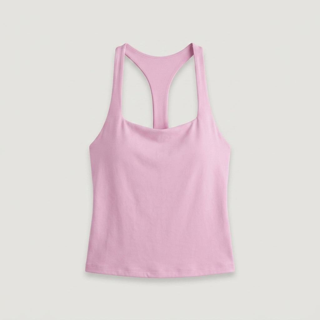 Pink Racerback Active Tank