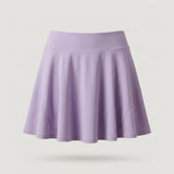 Purple Flared Active Skort