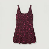 Purple Floral Active Dress