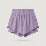 Purple Layered Running Short