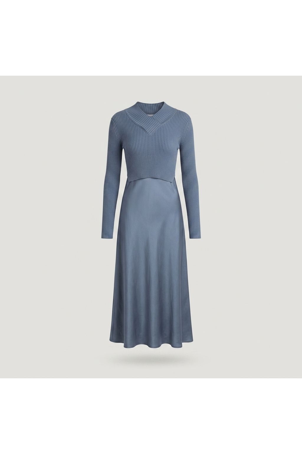 Hana Dress Dark Denim Blue