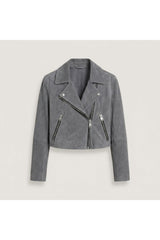Suede Dolby Bik Leather Jacket