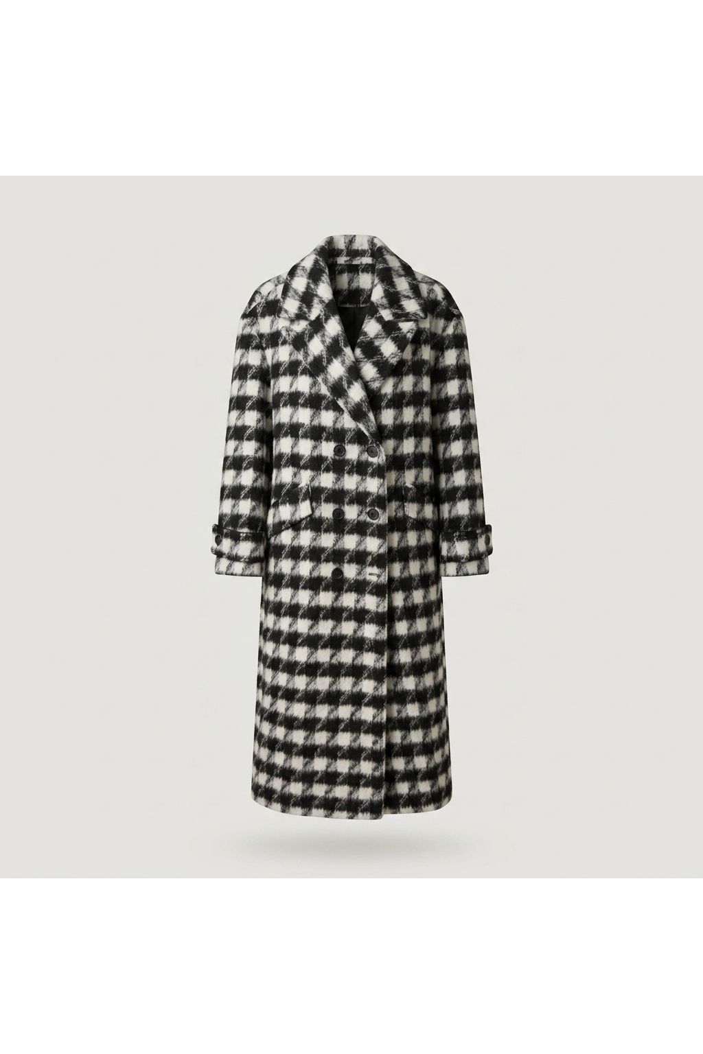 Haithe Check Coat