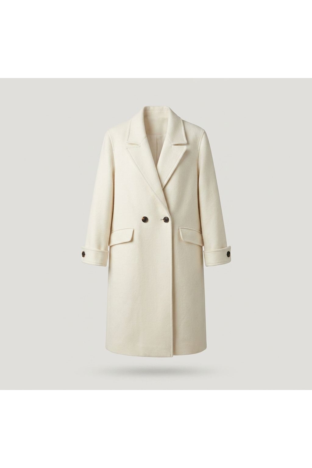 Desert White Mabel Coat