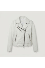 Off White Drury Biker Leather Jacket
