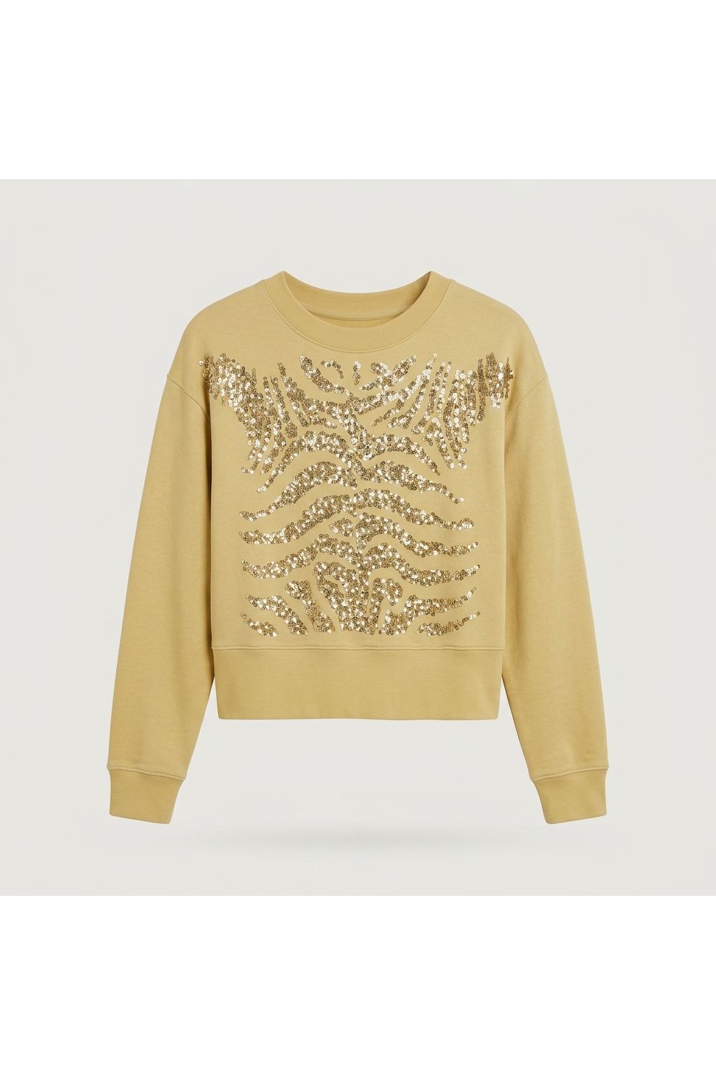 Yellow Zebra Separo Sweatshirt