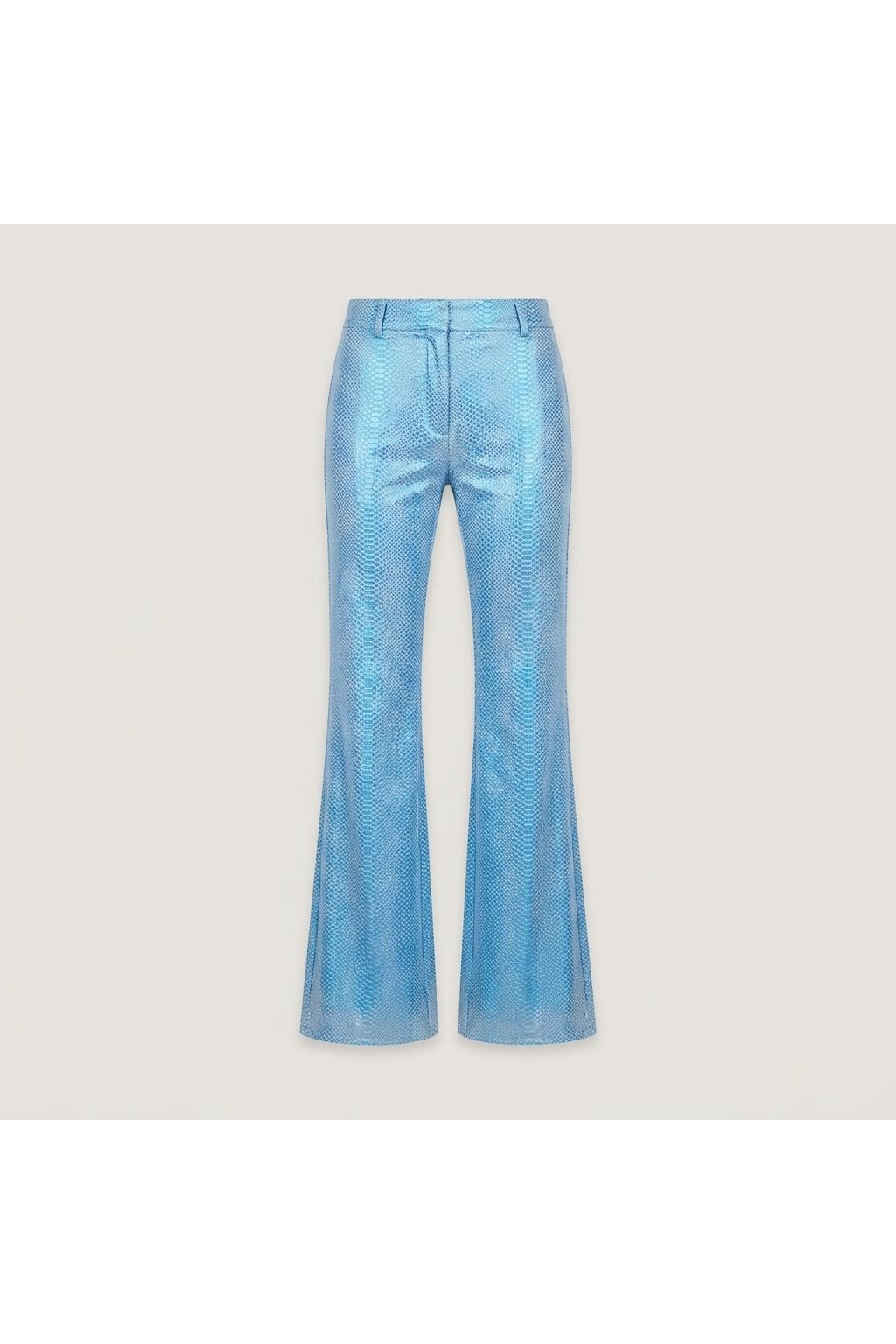 Adriana Iglesias Snake Pants Luxury Snake Blue