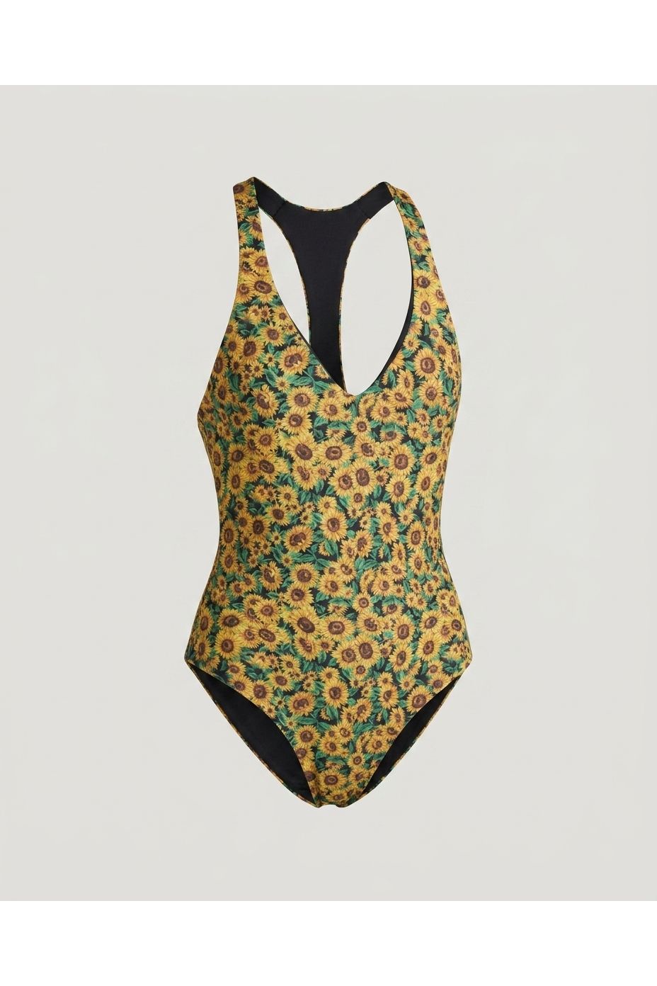 Multi Floral Print One-piece