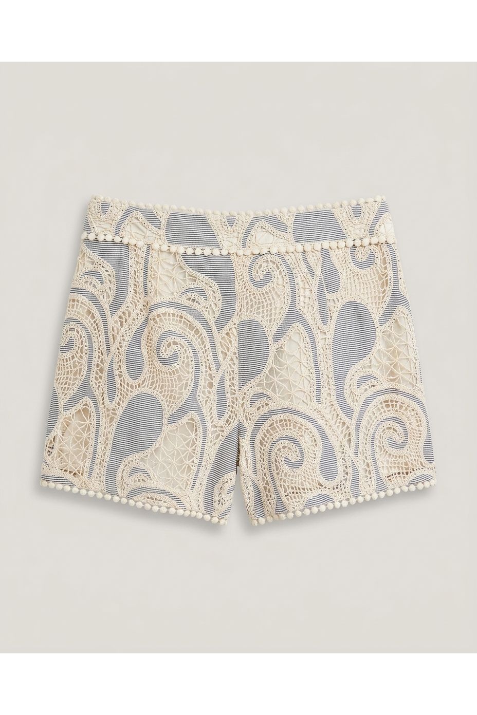 Multi Crochet Lace Shorts