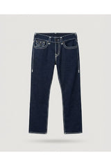 Blue Contrast Stitch Denim Jeans