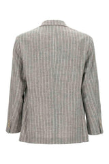 Men's Light Grey Wool Blazer