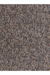 Men's Grey Wool Turtleneck Sweater