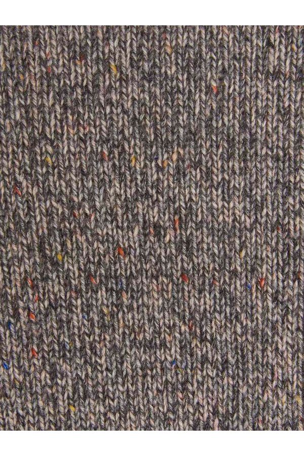 Men's Grey Wool Turtleneck Sweater