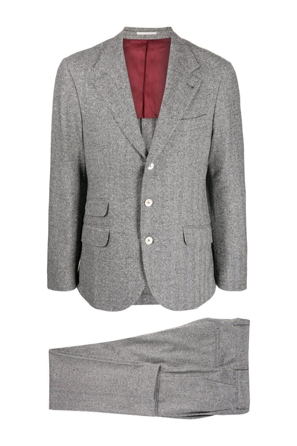 BRUNELLO CUCINELLI | Men's Suit Mq423Ldwh_C002