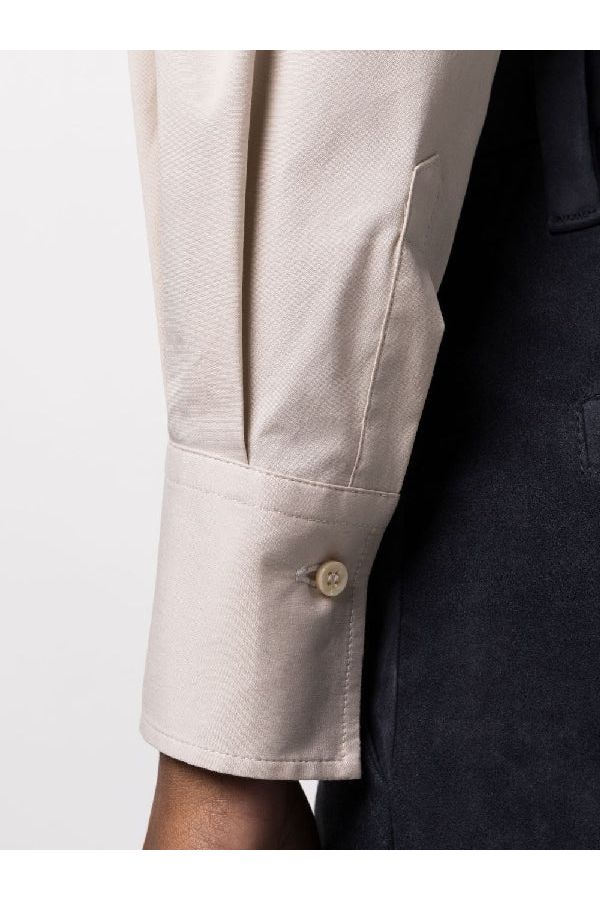 Women's Light Beige Tailored Shirt