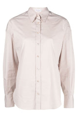 Women's Light Beige Tailored Shirt