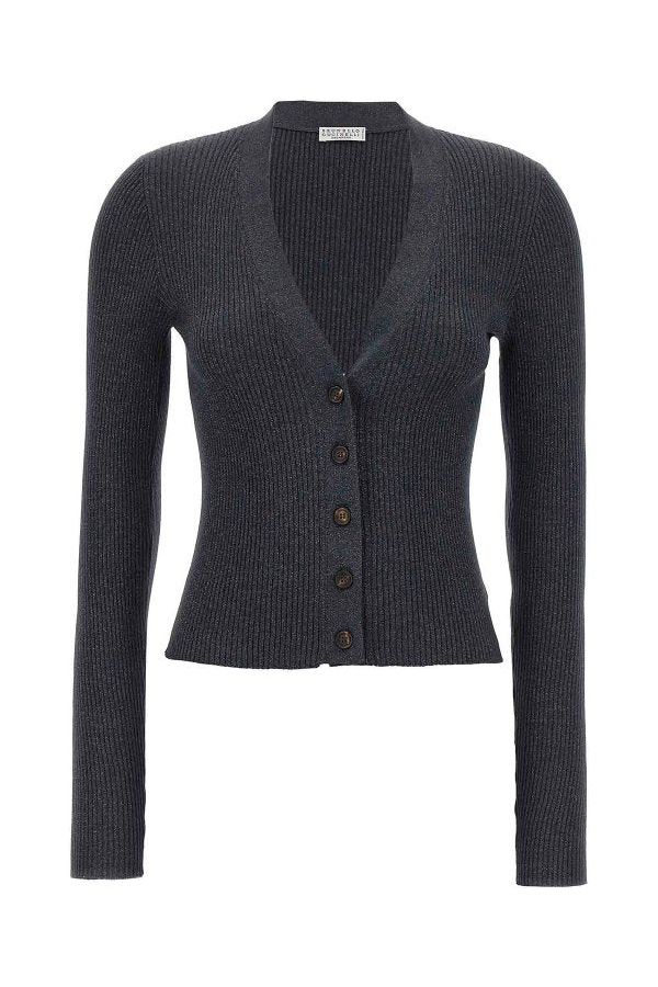 Women's Dark Blue Wool Silk Shirt