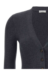 Women's Dark Blue Wool Silk Shirt