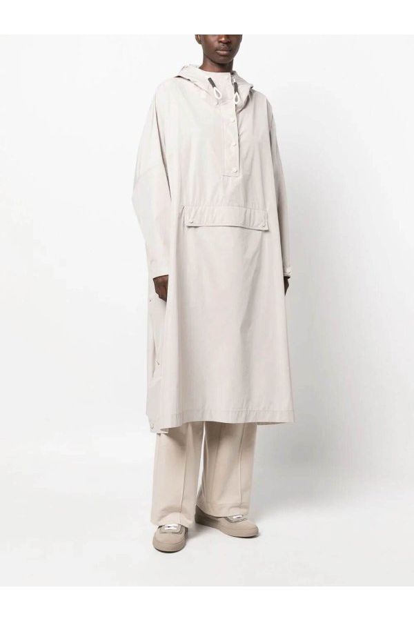 Women's Light Grey Hooded Jacket